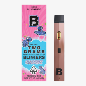 Blinkers Candy Blue Nerbz Hybrid 2G packaging and preheat device