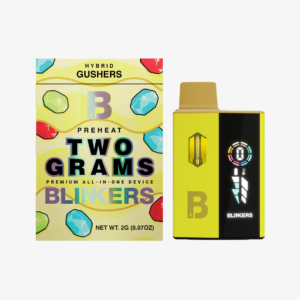 Blinkers Gushers Hybrid 2G all-in-one vaporizer packaging