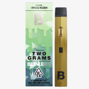 Blinkers Hindu Kush Indica 2G all-in-one vaporizer packaging