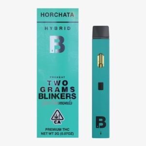Blinkers Horchata Hybrid 2G cannabis vaporizer packaging
