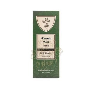 Hidden Hills Kosmic Kiwi Hybrid 2G vaporizer packaging