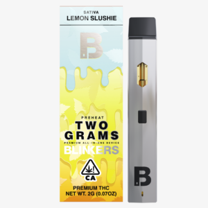 Blinkers Lemon Slushie Sativa 2G THC product packaging