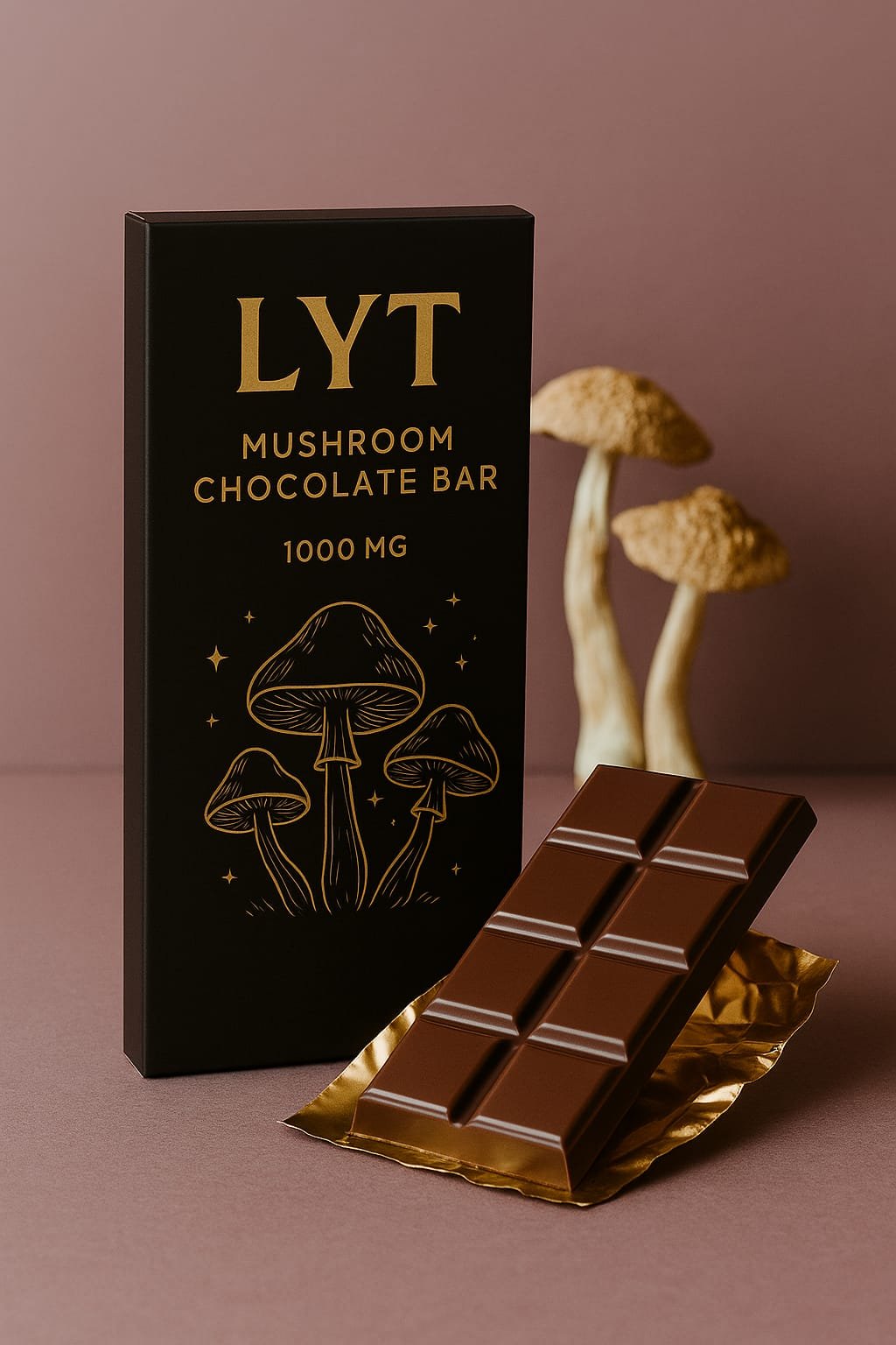 Lyt Mushroom Chocolate Bar