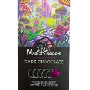 Magic Kingdom Dark Chocolate bar - buy psilocybin chocolate bars online