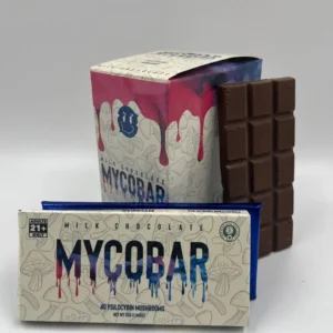 MYCOBAR Milk Chocolate mushroom chocolate bar packaging