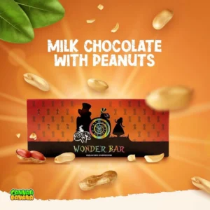 Wonder Bar Milk Chocolate with Peanuts packaging